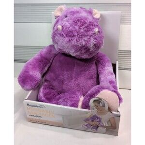 Health Touch Purple Hippo Neck & Body Massaging Massager with Relaxing Vibration